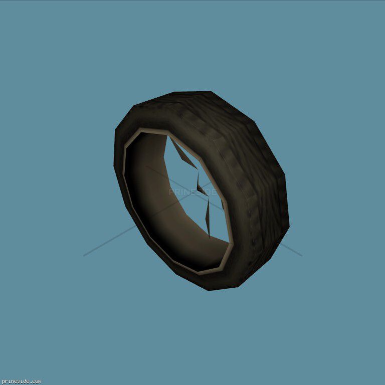 Улучшенное колесо для автомобиля (wheel_lr2) [1083] на темном фоне