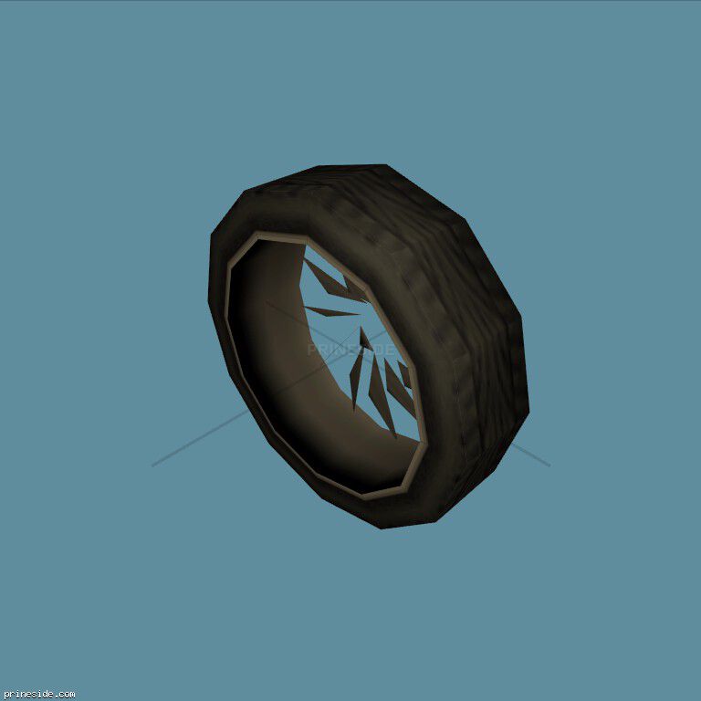 Improved wheel for car (stereo) [1086] on the dark background