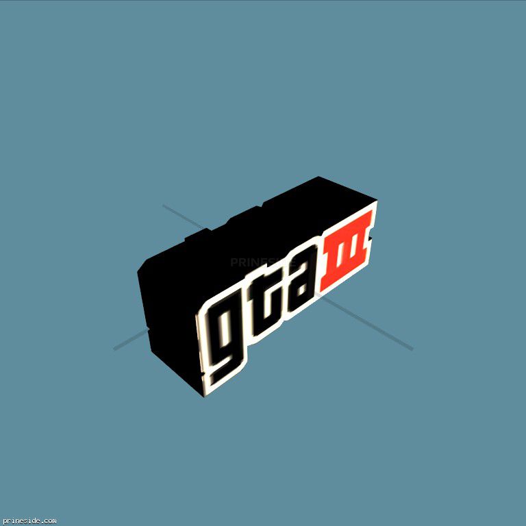 Пикап GTA3 (bonus) [1248] на темном фоне