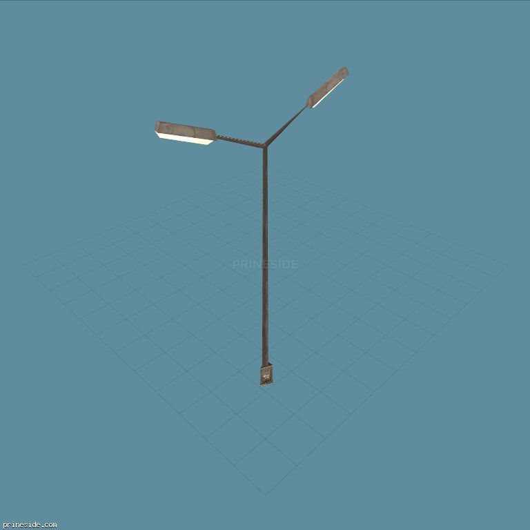 Street lamp (lamppost2) [1290] on the dark background
