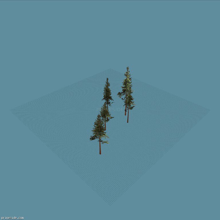 High conifers (cw2_mntfir05) [18268] on the dark background