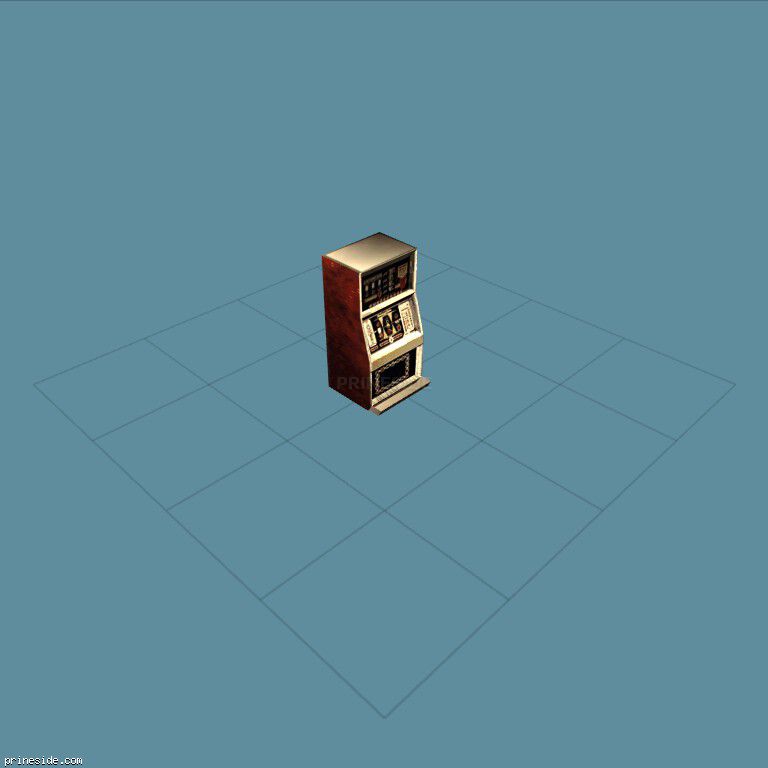Небольшой игровой автомат (kb_bandit11) [1838] на темном фоне