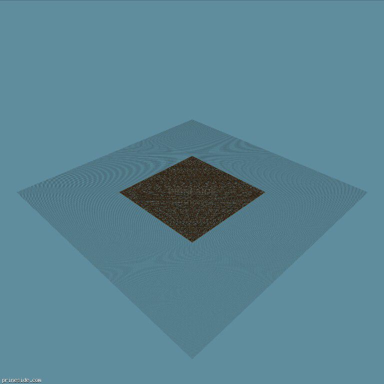 Большая решетчатая ровная квадратная площадь 250 на 250 метров (Base250mx250m1) [18754] на темном фоне