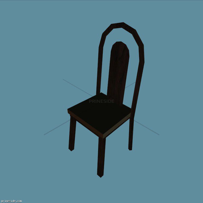 Роскошный кухонный обеденный стул (SWANK_DIN_CHAIR_2) [2079] на темном фоне