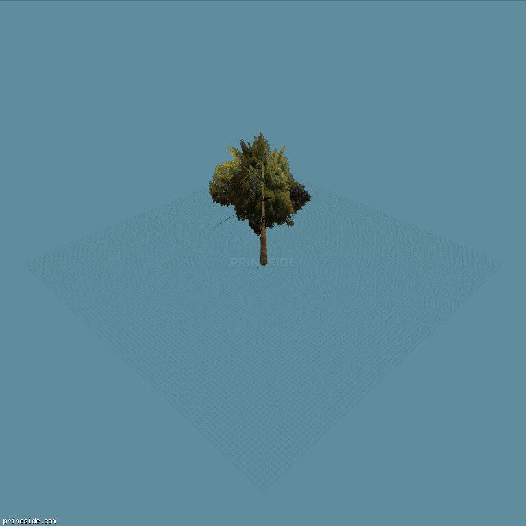 A small tree (sm_veg_tree4_vbig) [708] on the dark background