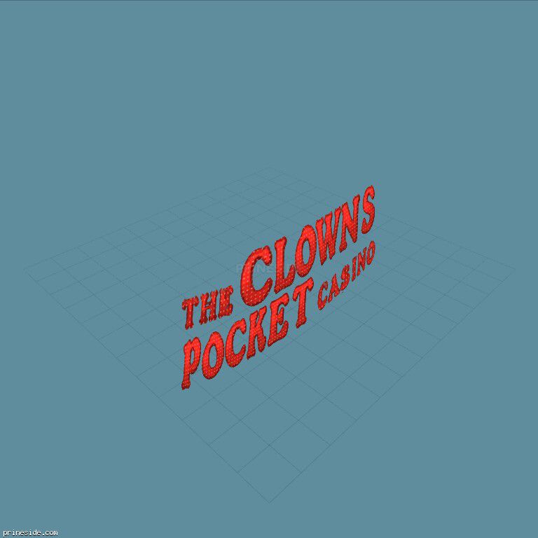 ClwnPockSgn [7232] on the dark background