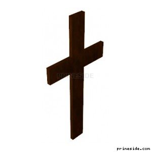 Церковный крест (Cross1) [11712] на светлом фоне