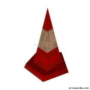 trafficcone [1238] on the light background