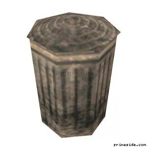 A small trash can (BinNt10_LA) [1328] on the light background