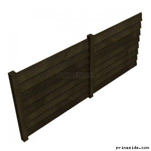 Part of the wooden fence  (DYN_F_WOOD_3) [1418] on the light background
