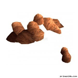A set of large rocks (des_rockgp2_22) [16142] on the light background