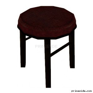 Round stool from the bar (CJ_BARSTOOL) [1805] on the light background