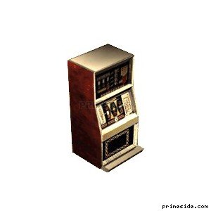 Небольшой игровой автомат (kb_bandit11) [1838] на светлом фоне