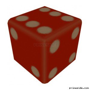 dice02 [1852] on the light background