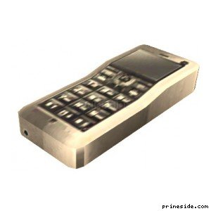 Mobile phone grey (MobilePhone10) [18874] on the light background