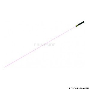 Лазерная указка фиолетового цвета (LaserPointer3) [19081] на светлом фоне