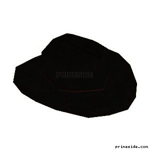 Black hat (CowboyHat3) [19096] on the light background