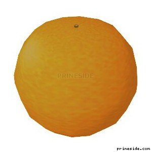Апельсин (Orange1) [19574] на светлом фоне
