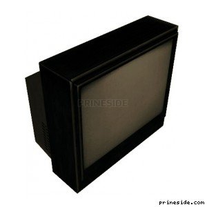 Black TV (CJ_TELE_1) [2318] on the light background