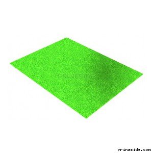 Bright green flat surface (funturf_law) [2898] on the light background