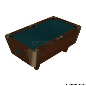 Pool table (k_pooltablesm) [2964] on the light background