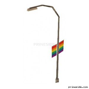 Gay_lamppost [3853] on the light background