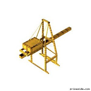 Industrial crane (dockcranescale0) [5126] on the light background