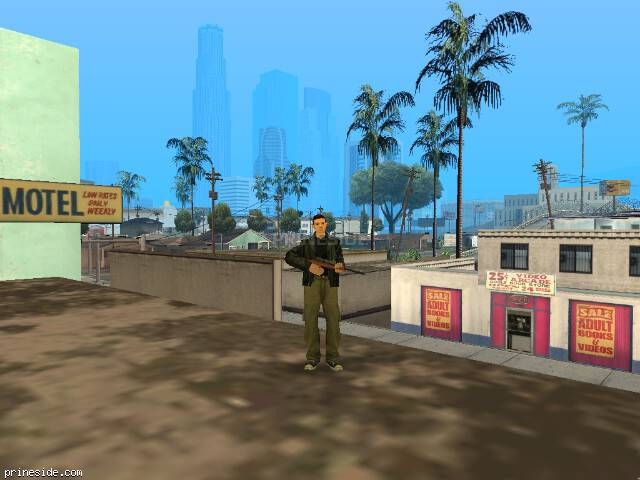 GTA San Andreas weather ID 512 at 19 hours