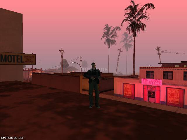 GTA San Andreas weather ID -411 at 23 hours