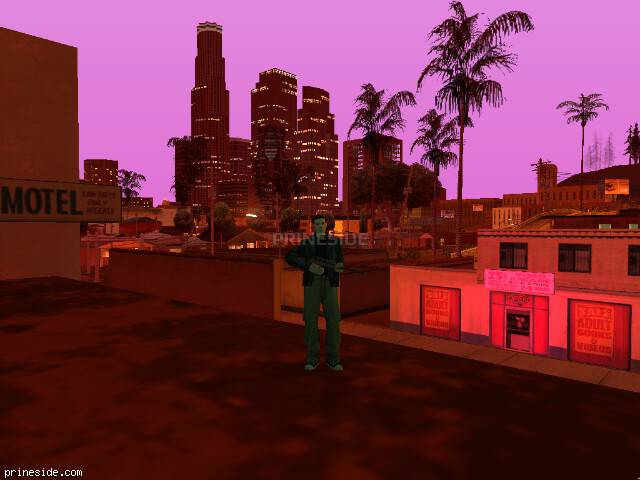 GTA San Andreas weather ID 115 at 23 hours