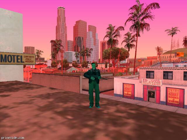 Просмотр погоды GTA San Andreas с ID 886 в 18 часов