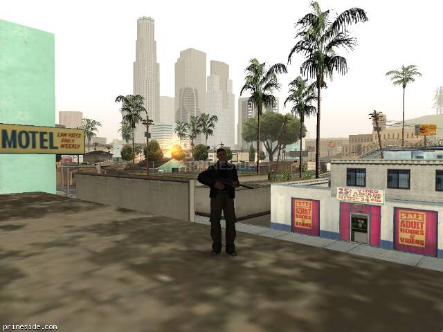 GTA San Andreas weather ID 12 at 7 hours