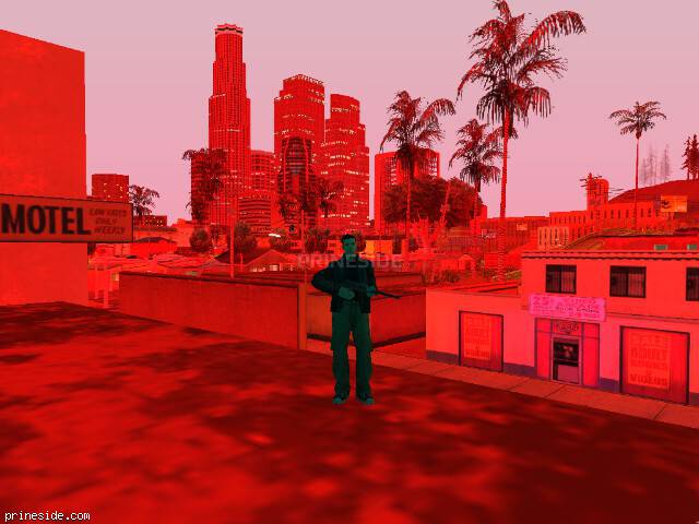 GTA San Andreas weather ID 1404 at 22 hours