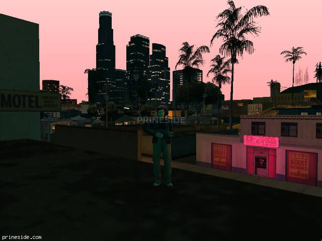 GTA San Andreas weather ID 1663 at 21 hours