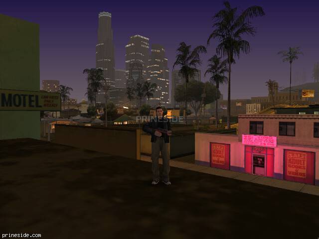GTA San Andreas weather ID -2035 at 22 hours