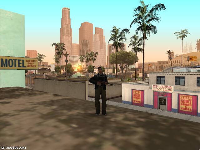 Просмотр погоды GTA San Andreas с ID 525 в 7 часов