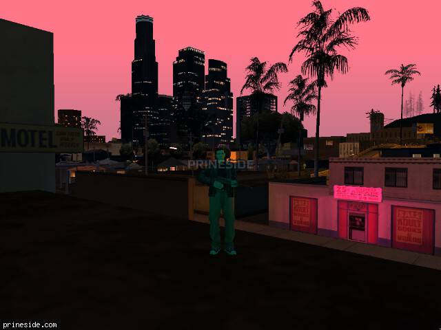 GTA San Andreas weather ID 130 at 21 hours