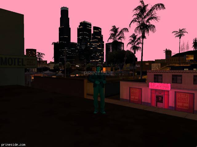 GTA San Andreas weather ID 130 at 22 hours
