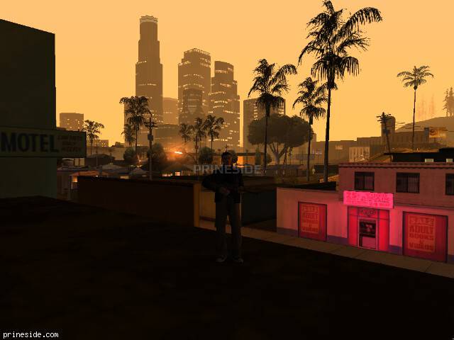 GTA San Andreas weather ID -124 at 3 hours