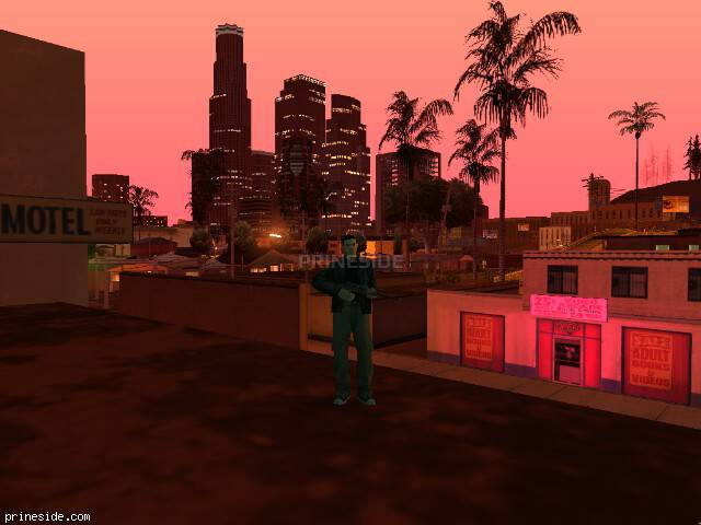 GTA San Andreas weather ID 1418 at 23 hours