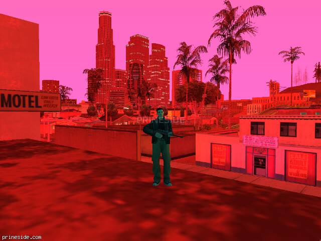 GTA San Andreas weather ID 144 at 21 hours