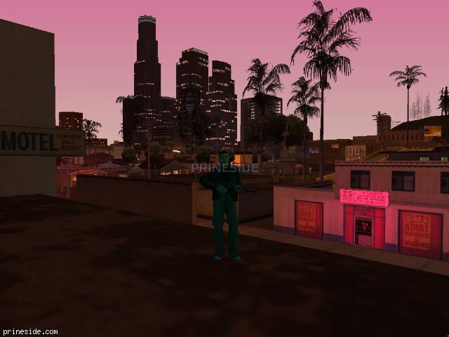 GTA San Andreas weather ID 1687 at 22 hours