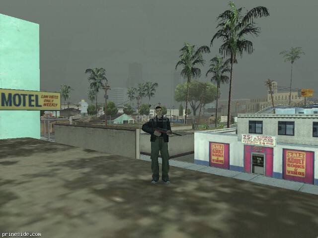 GTA San Andreas weather ID 1296 at 19 hours