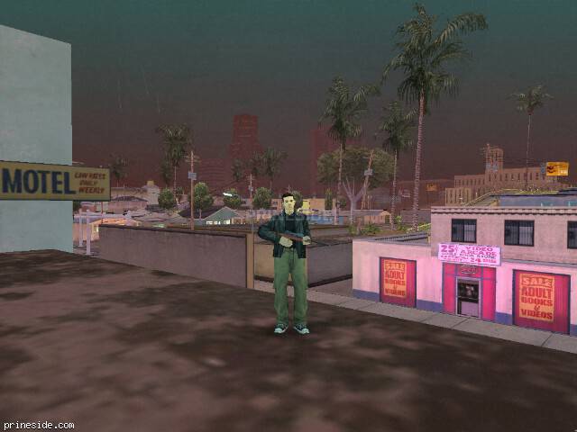 GTA San Andreas weather ID -496 at 21 hours