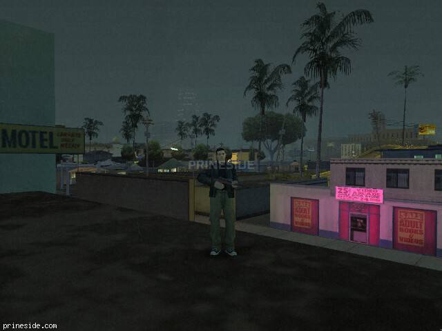 GTA San Andreas weather ID -496 at 22 hours