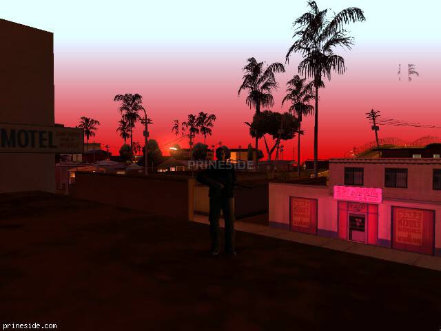 GTA San Andreas weather ID 416 at 23 hours