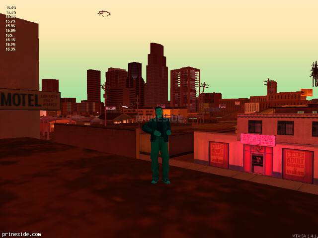 GTA San Andreas weather ID 163 at 22 hours