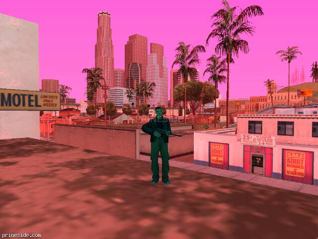 GTA San Andreas weather ID 422 at 17 hours