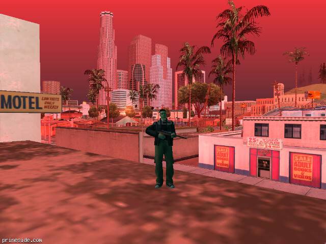 GTA San Andreas weather ID 168 at 8 hours