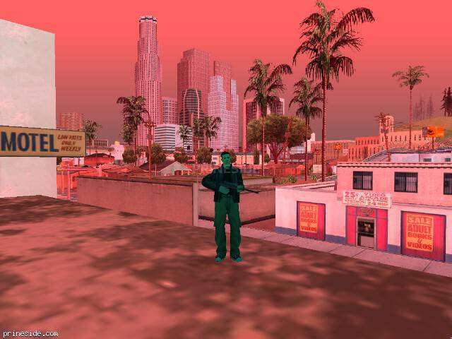 GTA San Andreas weather ID 425 at 19 hours